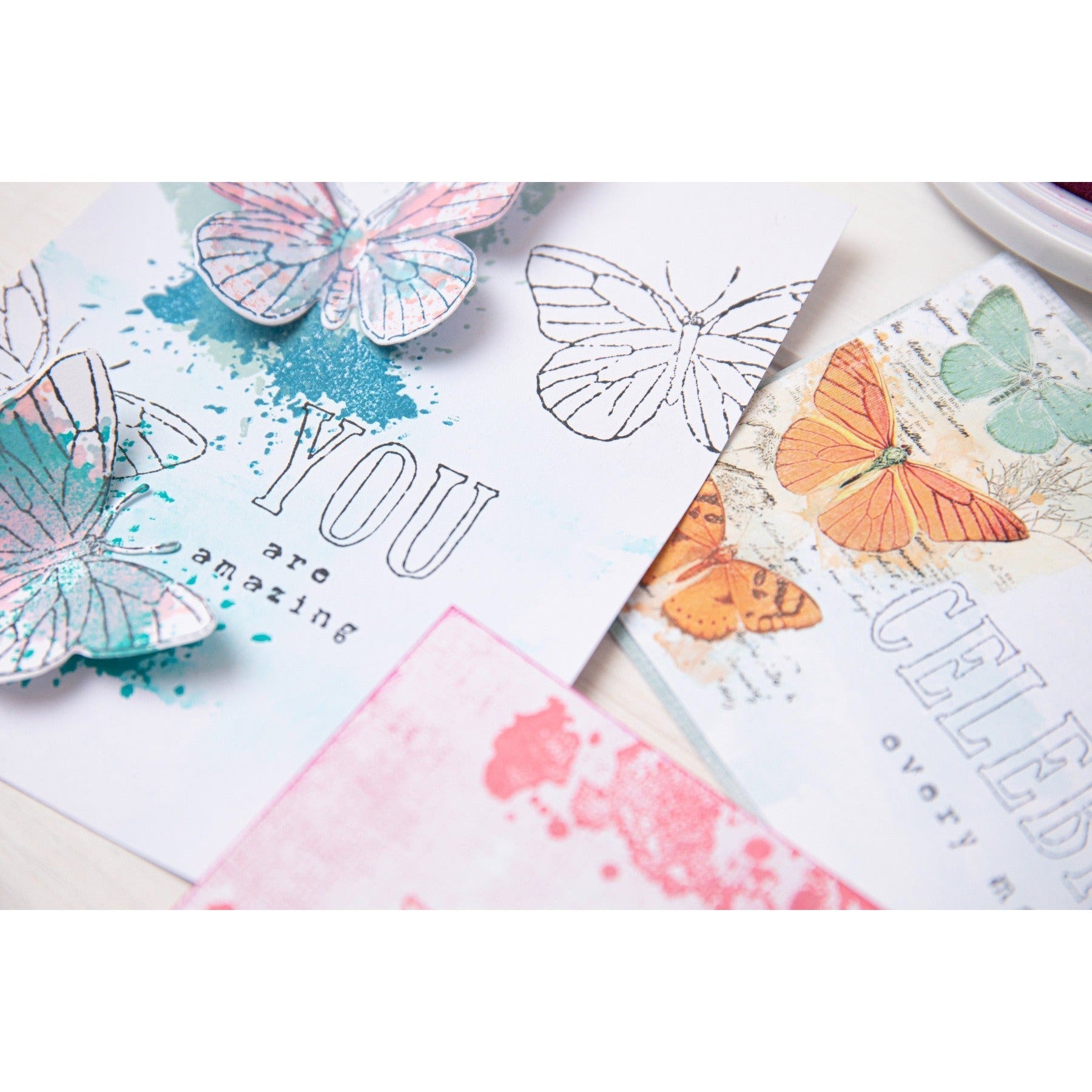 Sizzix - 49 and Market - Clear Stamps - Hello You Sentiments-ScrapbookPal
