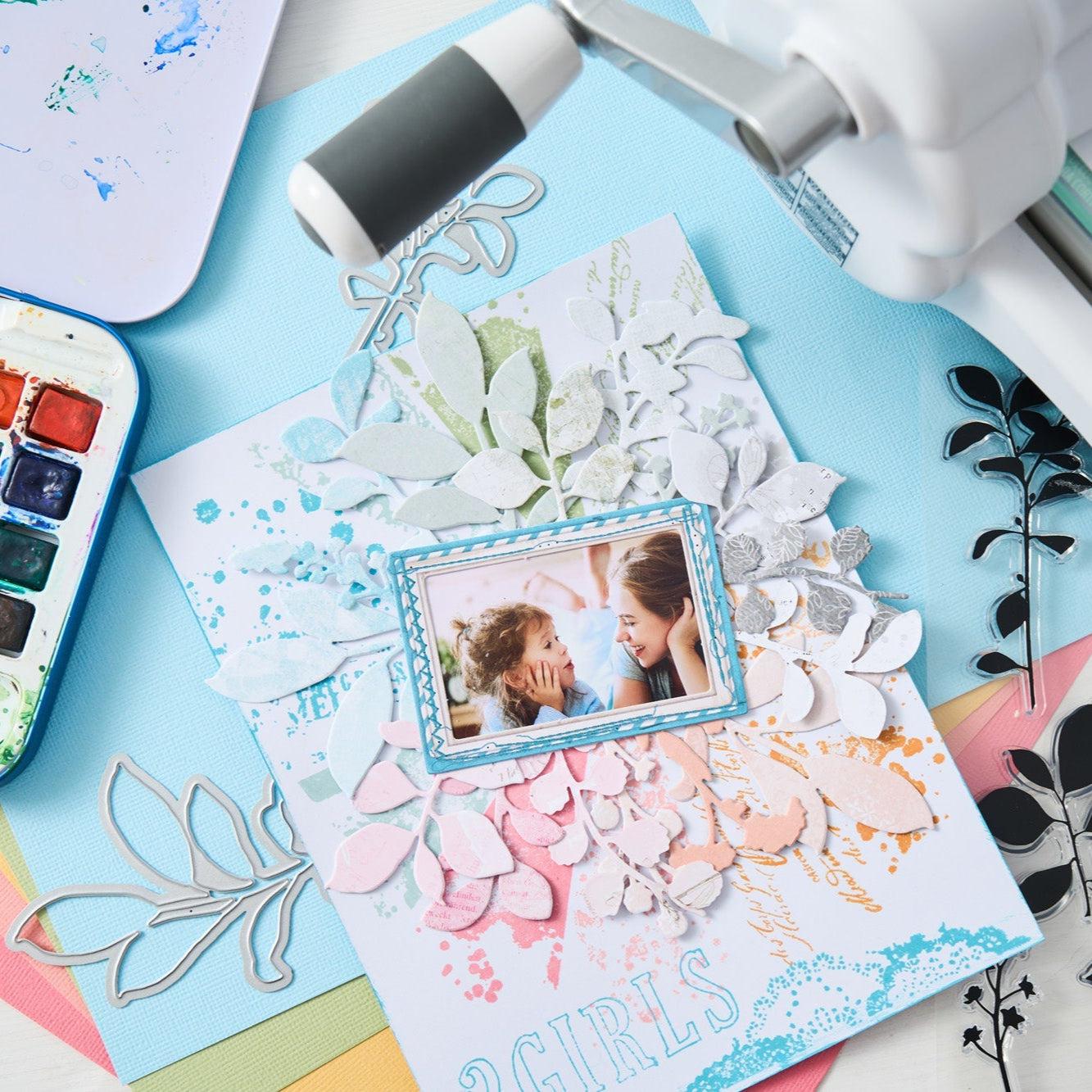 Sizzix - 49 and Market - Framelits Dies - Fine Stems 02-ScrapbookPal