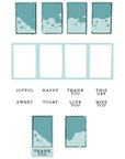 Sizzix - 49 and Market - Framelits Dies w/Stamps - Painted Palettes-ScrapbookPal