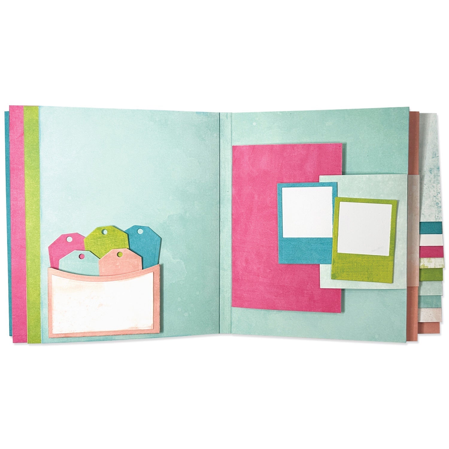 Sizzix - 49 and Market - Thinlits Dies - Journal Essential Pages-ScrapbookPal