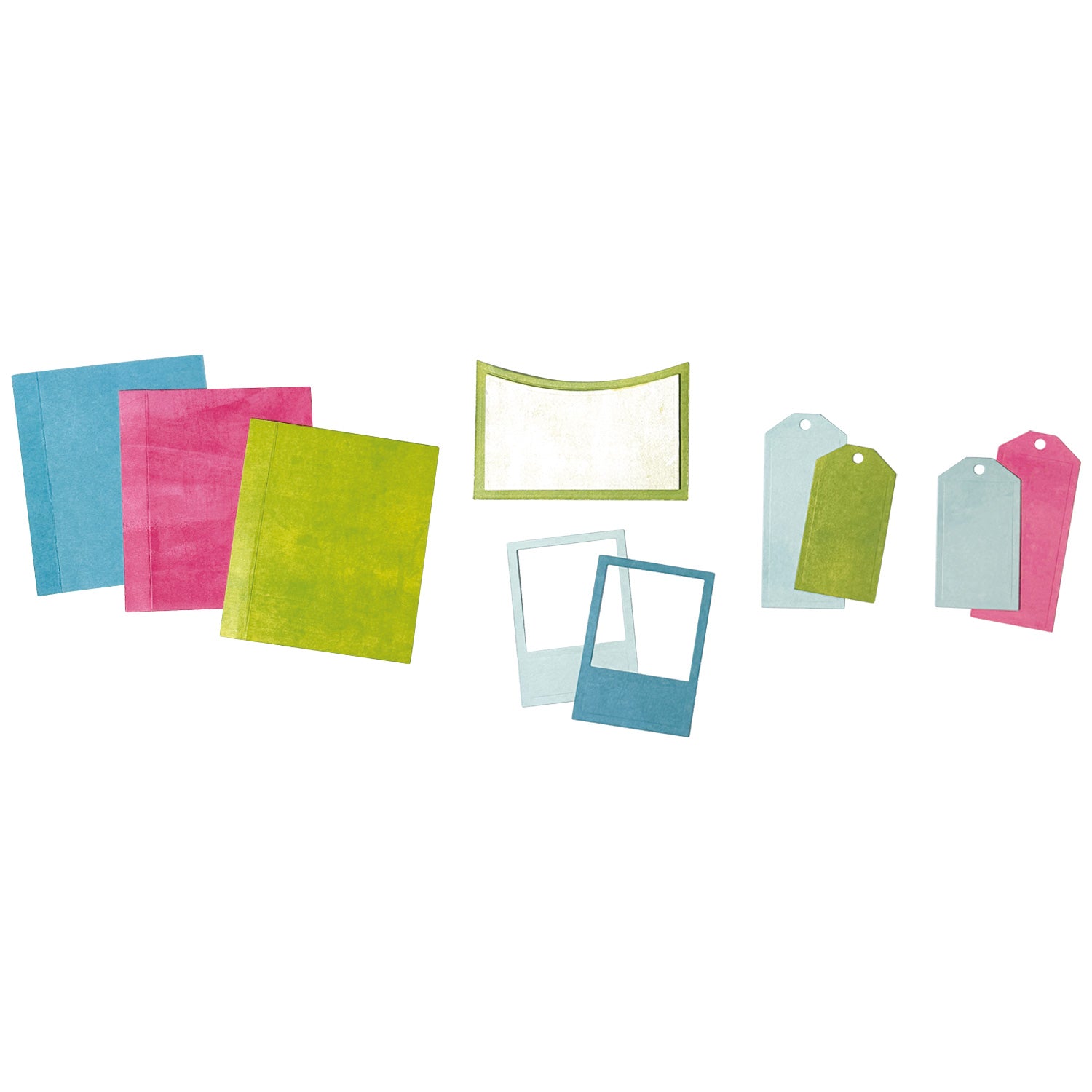 Sizzix - 49 and Market - Thinlits Dies - Journal Essential Pages-ScrapbookPal