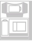 Sizzix - 49 and Market - Thinlits Dies - Journal Essential Pages-ScrapbookPal