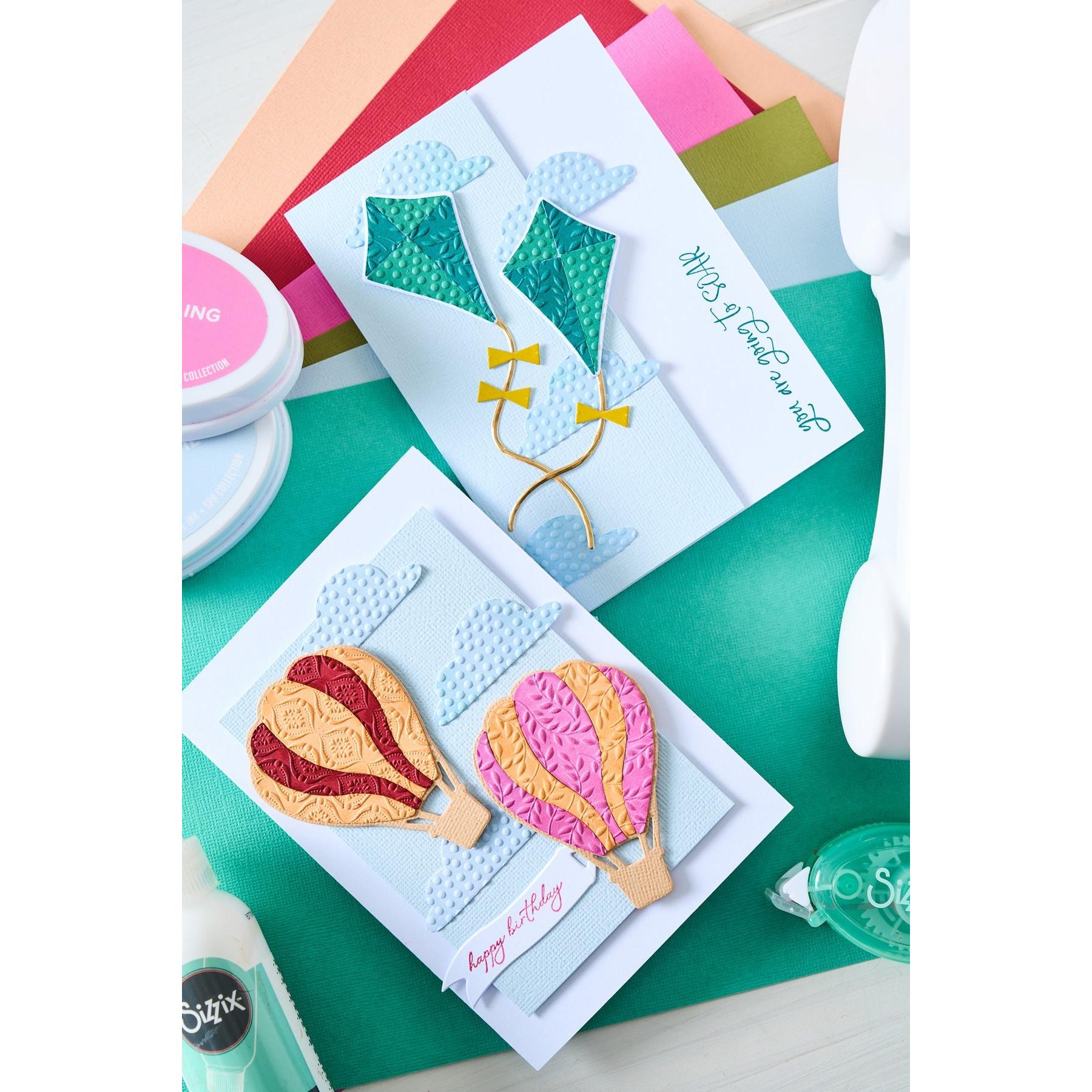 Sizzix - Catherine Pooler - 3-D Textured Impressions Embossing Folder - Posh Patterns-ScrapbookPal