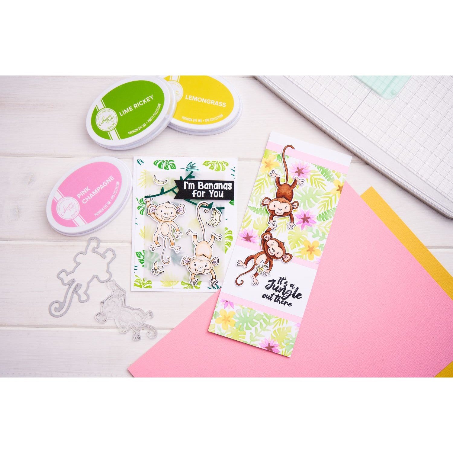 Sizzix - Catherine Pooler - Clear Stamps - Stay Wild-ScrapbookPal