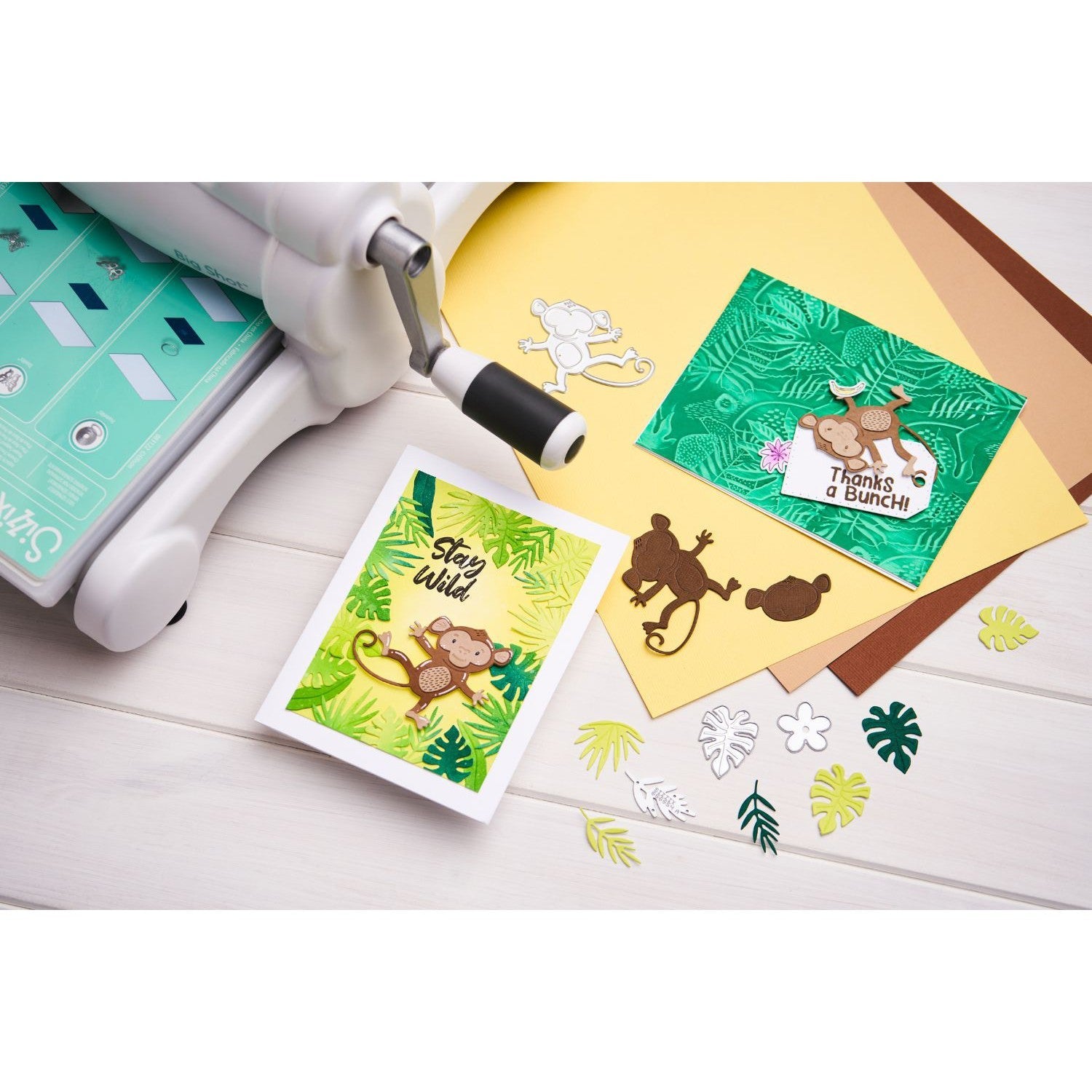 Sizzix - Catherine Pooler - Clear Stamps - Stay Wild-ScrapbookPal
