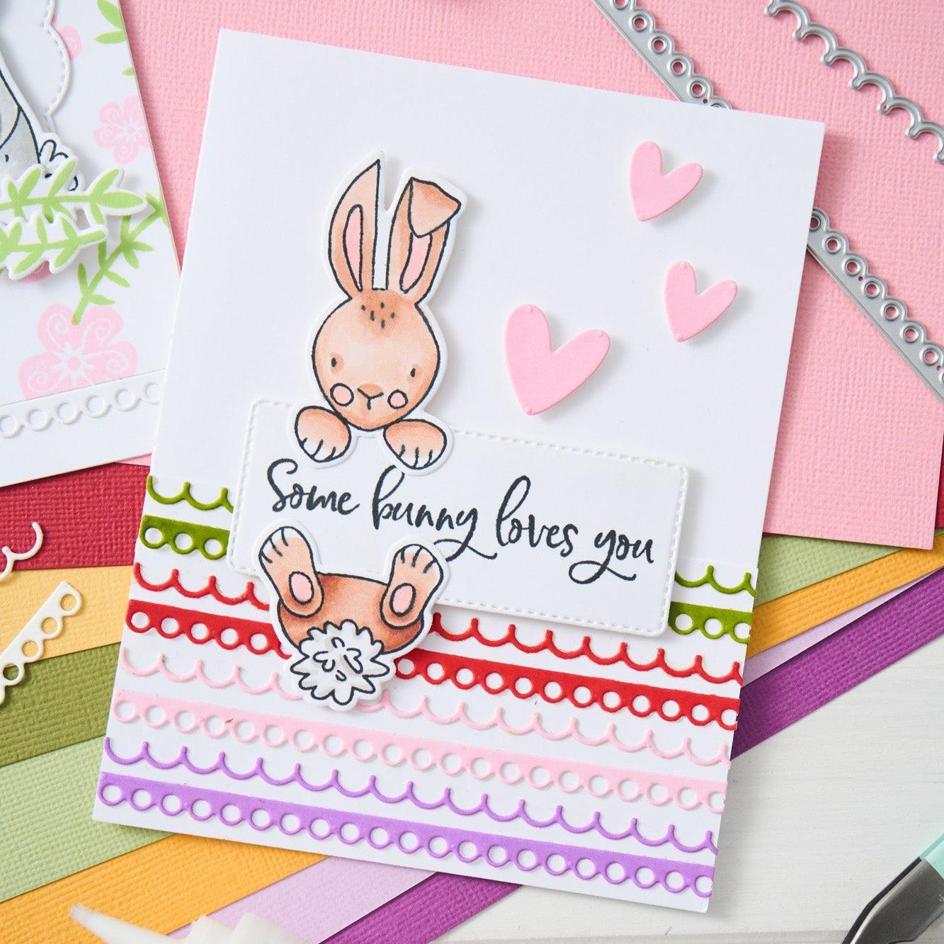 Sizzix - Catherine Pooler - Thinlits Dies - Bunny Bits &amp; Blooms 