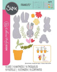 Sizzix - Catherine Pooler - Thinlits Dies - Bunny Bits & Blooms 