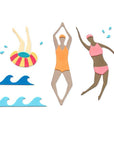 Sizzix - Catherine Pooler - Thinlits Dies - Synchronized Swimmers 
