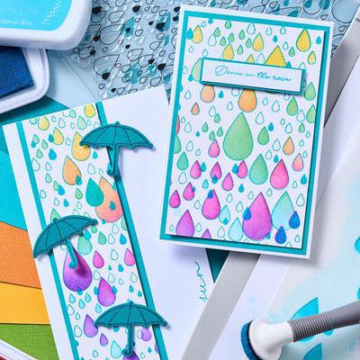 Sizzix - Clear Stamps - Drip, Drip, Drop-ScrapbookPal
