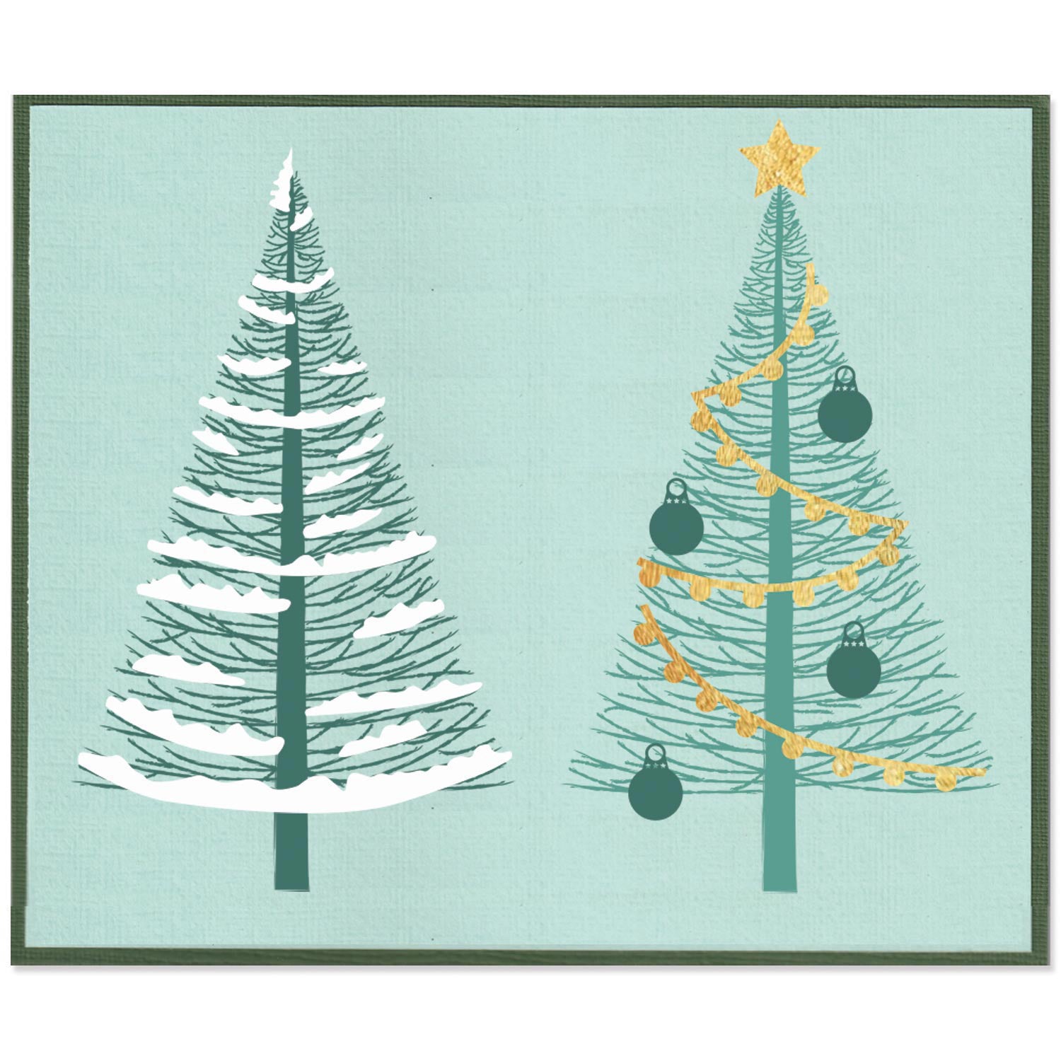 Sizzix - Clear Stamps &amp; Stencils - Cosmopolitan Christmas, Merry and Light-ScrapbookPal