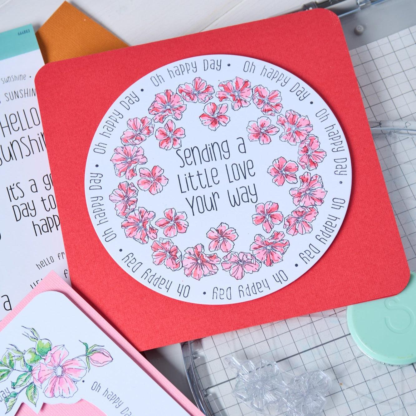 Sizzix - Clear Stamps - Wildflower Botanicals-ScrapbookPal
