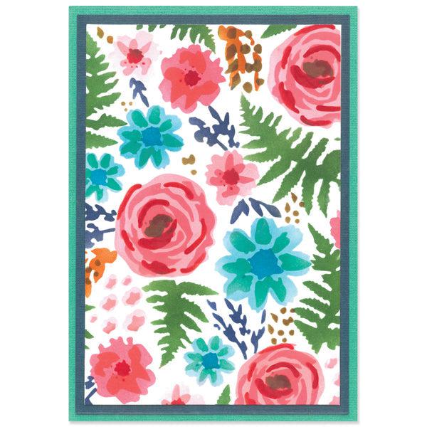 Sizzix - Layered Stencils - Abstract Blooms-ScrapbookPal