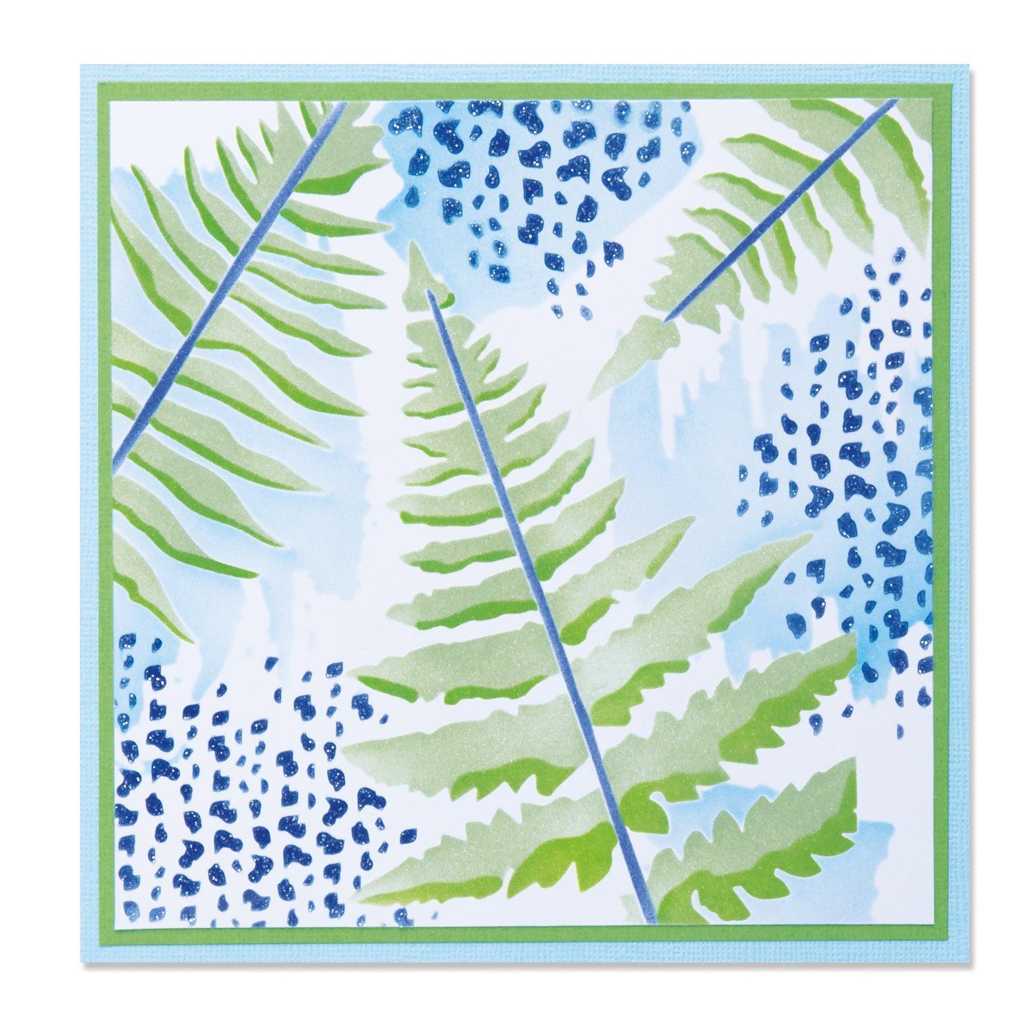 Sizzix - Layered Stencils - Fern-ScrapbookPal