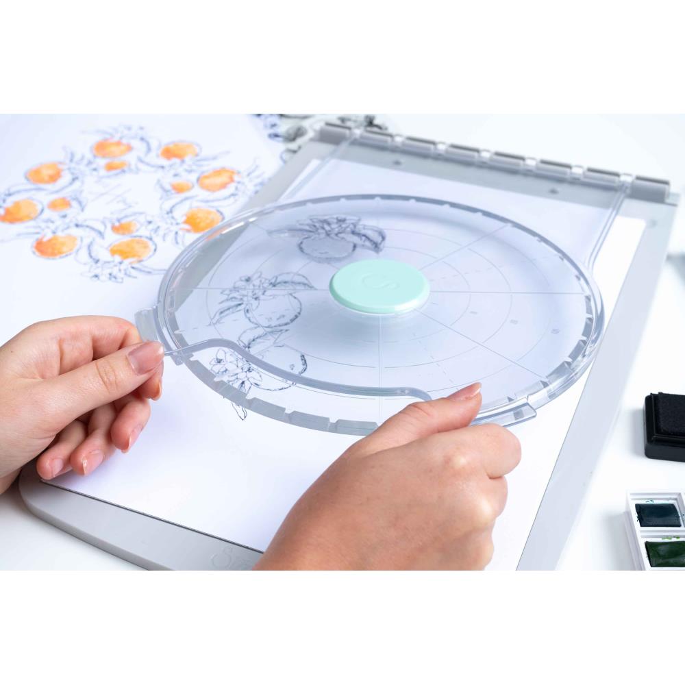 Sizzix - Making Tool - Stamp &amp; Spin Tool-ScrapbookPal