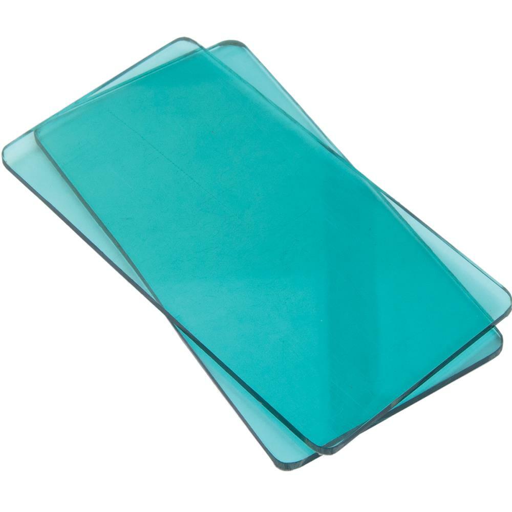 Sizzix - Sidekick Cutting Pads - Aqua, 1 pair-ScrapbookPal