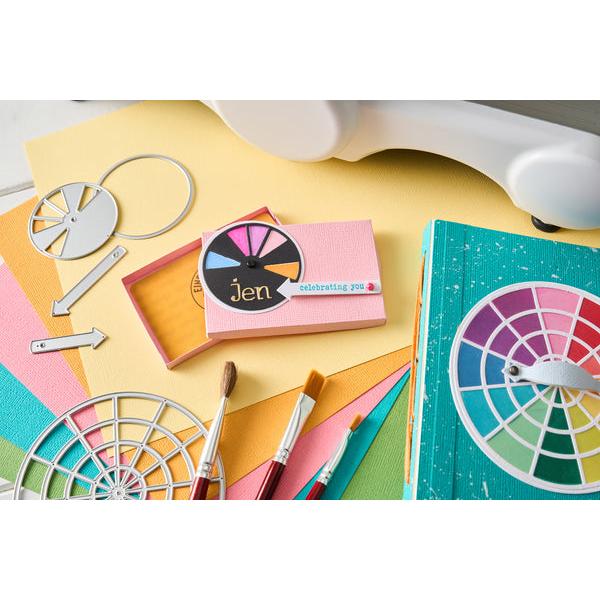 Sizzix - Thinlits Dies - Rainbow Wheels-ScrapbookPal