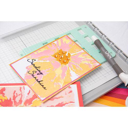 Sizzix - Stencils - Cosmopolitan, Floral Impressions-ScrapbookPal
