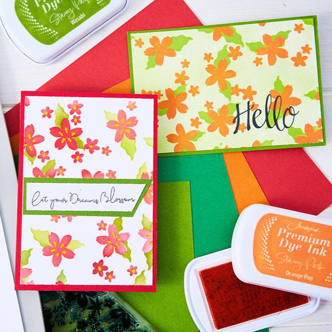 Sizzix - Stencils - Cosmopolitan, Petals Adornment-ScrapbookPal