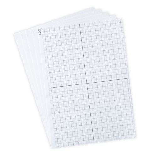 Sizzix - Sticky Grid Sheets - 8 1/4" x 11 5/8"-ScrapbookPal