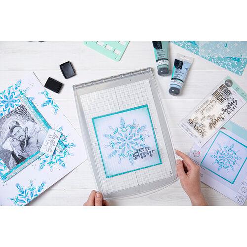 Sizzix - Sticky Grid Sheets - 8 1/4" x 11 5/8"-ScrapbookPal