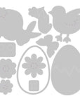 Sizzix - Thinlits Dies - Basic Easter Shapes-ScrapbookPal
