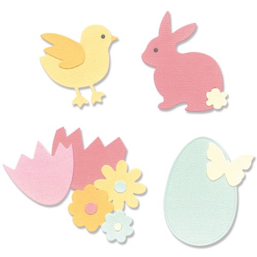 Sizzix - Thinlits Dies - Basic Easter Shapes-ScrapbookPal