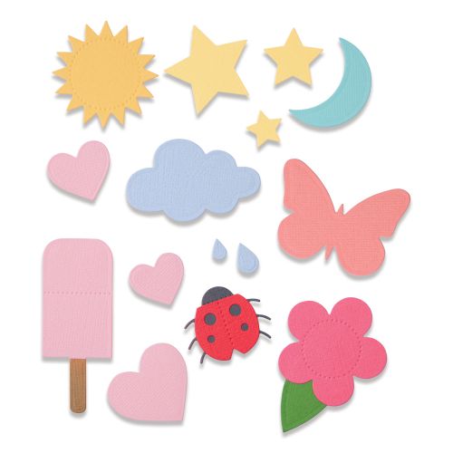 Sizzix - Thinlits Dies - Basic Shapes-ScrapbookPal