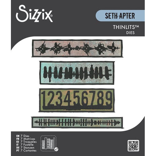 Sizzix - Thinlits Dies - Borderlines-ScrapbookPal
