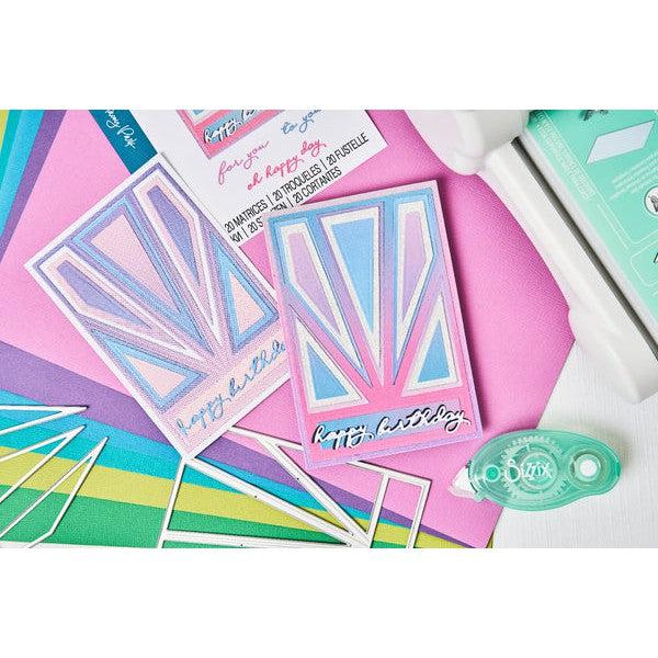 Sizzix - Thinlits Dies - Cosmopolitan, Refined Rays-ScrapbookPal