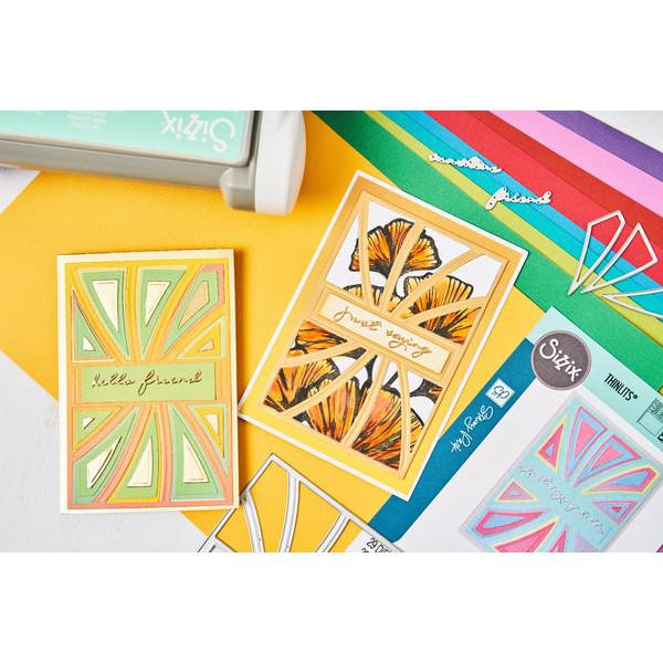 Sizzix - Thinlits Dies - Cosmopolitan, Swank Spirals-ScrapbookPal
