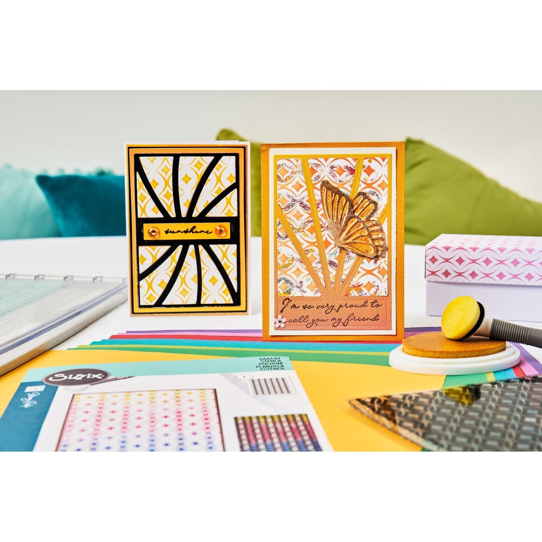 Sizzix - Thinlits Dies - Cosmopolitan, Swank Spirals-ScrapbookPal