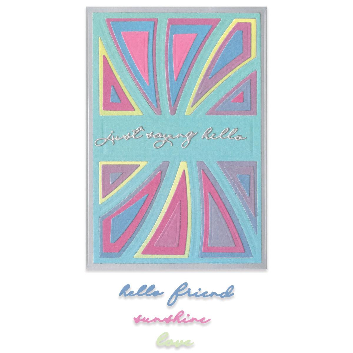 Sizzix - Thinlits Dies - Cosmopolitan, Swank Spirals-ScrapbookPal
