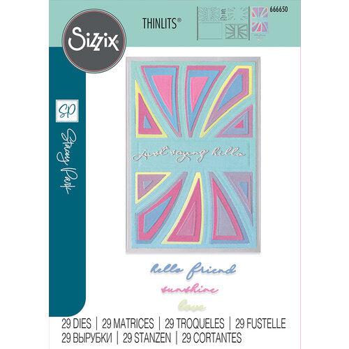 Sizzix - Thinlits Dies - Cosmopolitan, Swank Spirals-ScrapbookPal