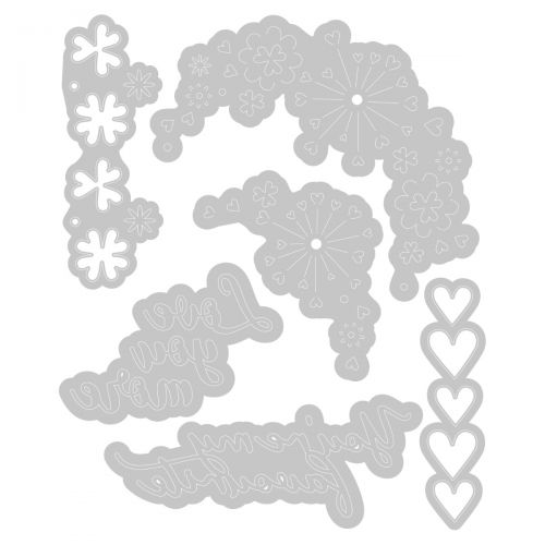 Sizzix - Thinlits Dies - Cut-Pop Valentine-ScrapbookPal