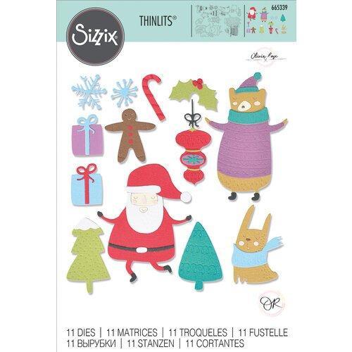 Sizzix - Thinlits Dies - Doodle Christmas-ScrapbookPal