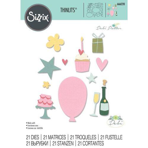 Sizzix - Thinlits Dies - Fabulous Everyday Shapes-ScrapbookPal