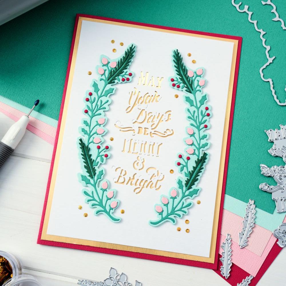 Sizzix - Thinlits Dies - Merry &amp; Bright 