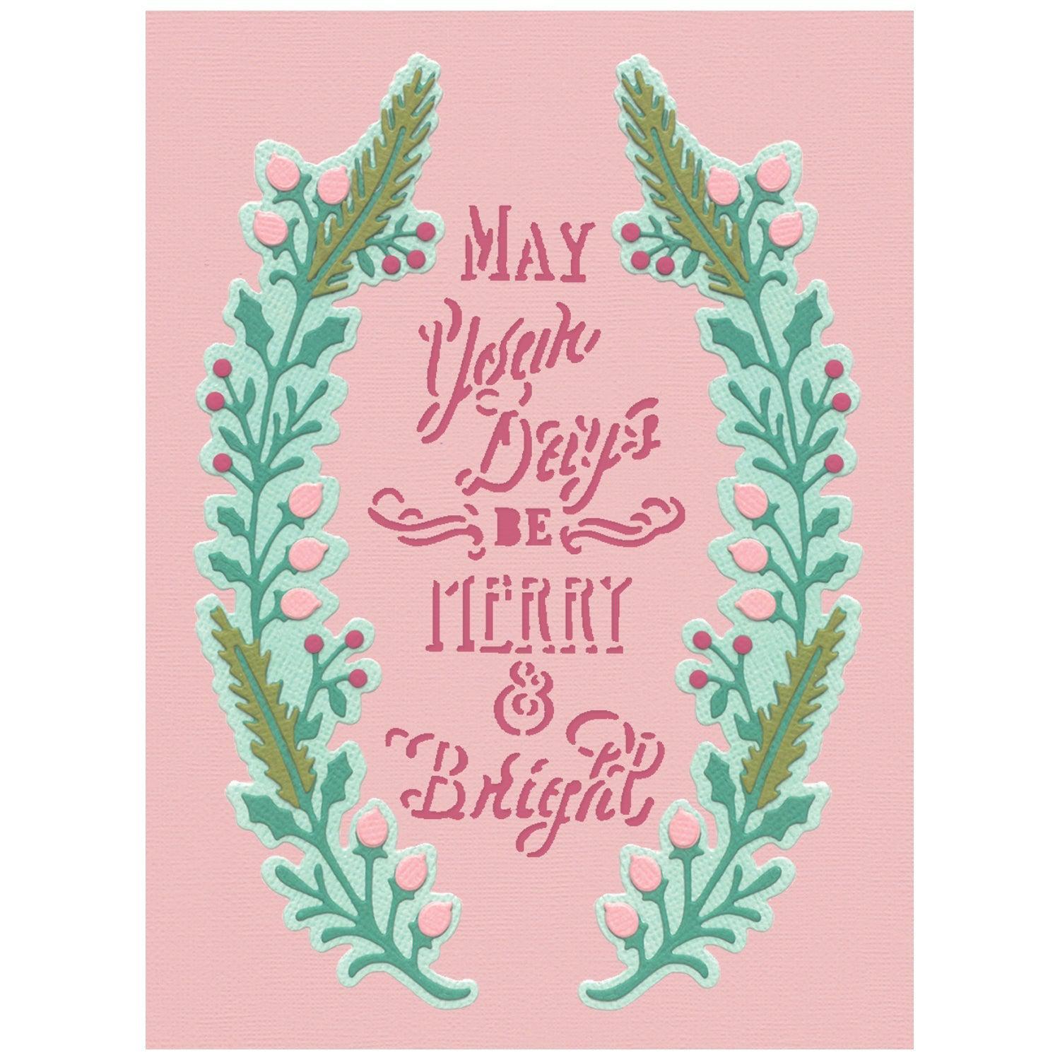 Sizzix - Thinlits Dies - Merry &amp; Bright 