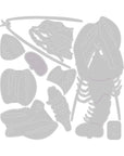 Sizzix - Thinlits Dies - Ocean Critters-ScrapbookPal