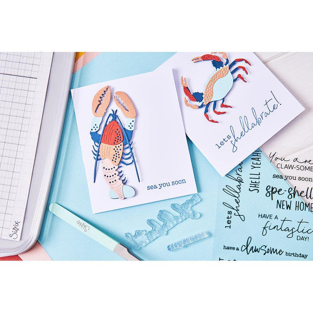Sizzix - Thinlits Dies - Ocean Critters-ScrapbookPal