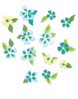 Sizzix - Thinlits Dies - Painterly Blooms & Background-ScrapbookPal