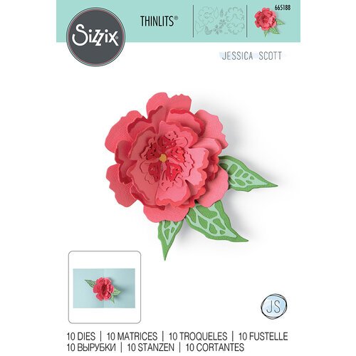 Sizzix - Thinlits Dies - Pop-Up Flower-ScrapbookPal