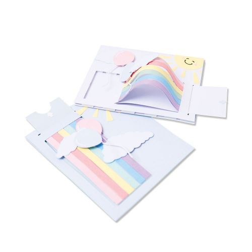 Sizzix - Thinlits Dies - Rainbow Slider Card-ScrapbookPal