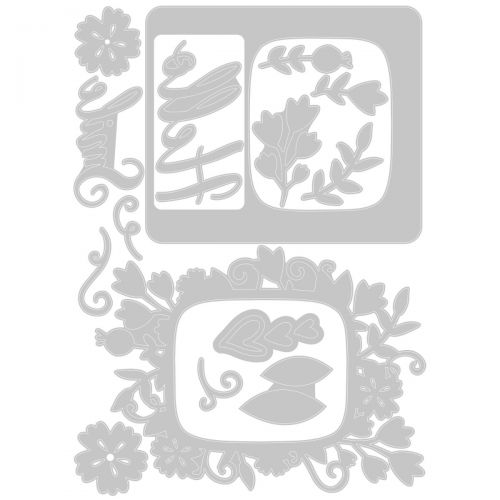 Sizzix - Thinlits Dies - Rounded Picture Frames-ScrapbookPal
