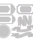 Sizzix - Thinlits Dies - Vintage Tags & Banners-ScrapbookPal