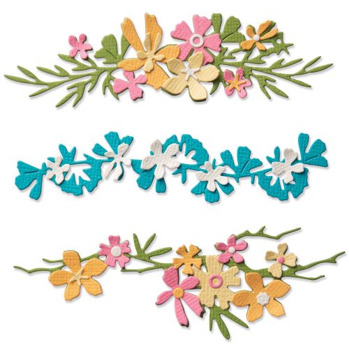 Sizzix - Thinlits Dies - Woodland Borders-ScrapbookPal