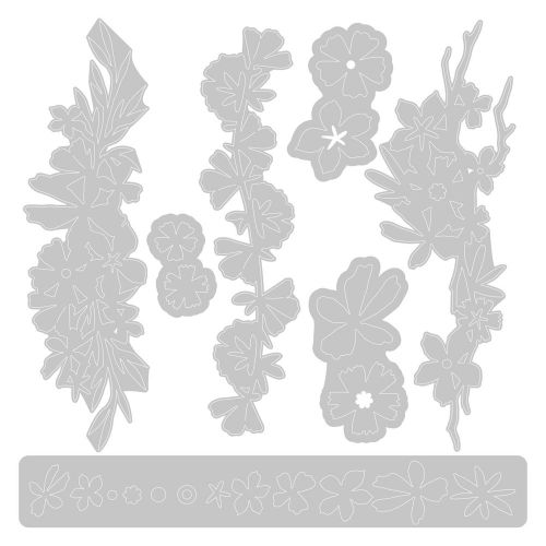 Sizzix - Thinlits Dies - Woodland Borders-ScrapbookPal