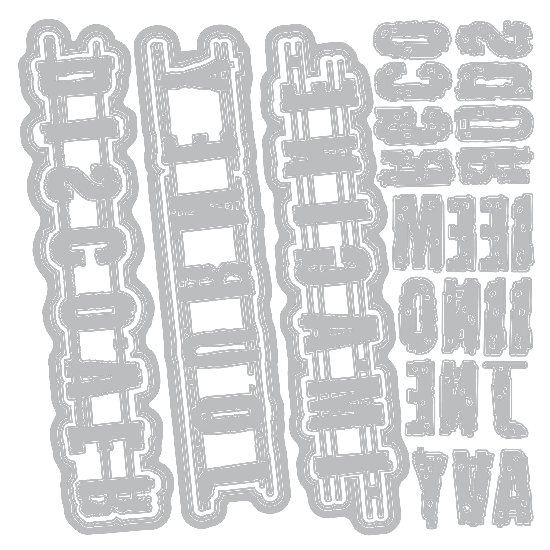 Sizzix - Thinlits Dies - Word Wafers 