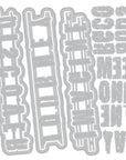 Sizzix - Thinlits Dies - Word Wafers 