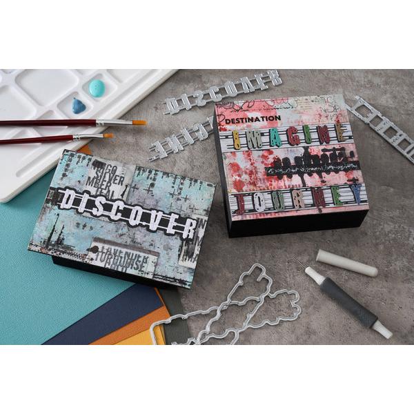 Sizzix - Thinlits Dies - Word Wafers 